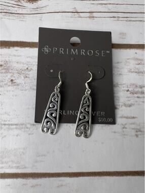 Primrose NEW Sterling Silver Dangle Earrings